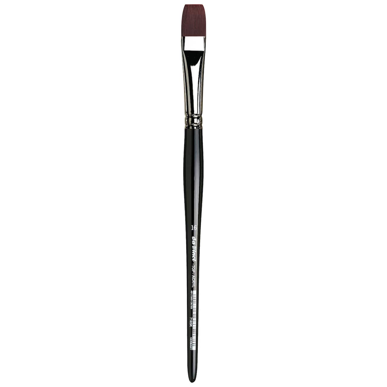 da Vinci TOP ACRYL Series 7185K Synthetic Flat Brush